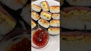 Would you eat Spam Silog Musubi asmrfood [upl. by Shel]