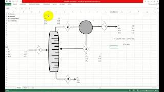 Simulación Columna de Destilación con Recirculacion [upl. by Nivlen]