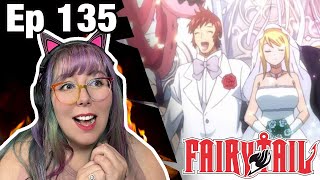 LUCY GETS MARRIED  Fairy Tail Episode 135 Reaction  Zamber Reacts [upl. by Adnilemre]