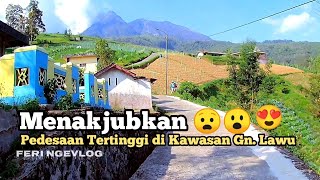 Desa Tertinggi di Karanganyar Jawa Tengah  Suasana Pedesaan Pegunungan yang indah  FERI NGEVLOG [upl. by Otha]