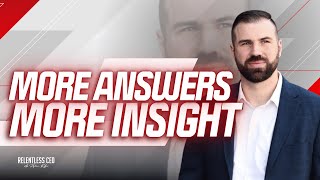 More Answers More Insights Relentless CEO QampA Part 2  EP 68  The Relentless CEO wAdam Kifer [upl. by Iliam229]