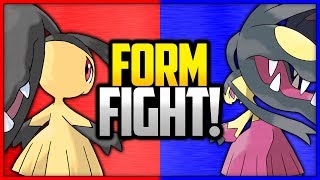 Mawile vs Mega Mawile  Pokémon Form Fight [upl. by Nemad132]