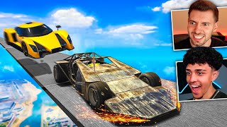 LIPÃO vs Costa no GTA 5 Online CORRIDA COOP [upl. by Airdnaid]