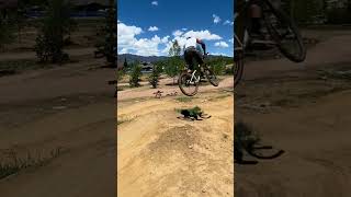 Frisco Bike Park is Epic shorts bmx mtb dirtjumps [upl. by Pavkovic966]