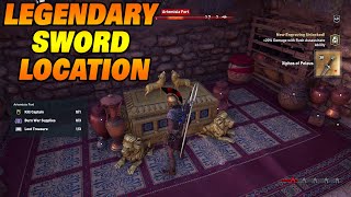 Assassins Creed Odyssey  How to get Xiphos of Peleus  Legendary sword location [upl. by Paine530]