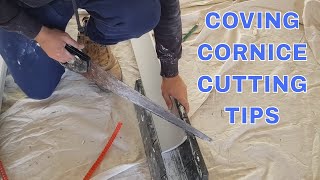 DIY Coving Cornice Cutting Tips for Beginners [upl. by Alius3]