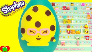 Shopkins Season 3 Candy Cookie Play Doh Surprise Egg [upl. by Natsud213]