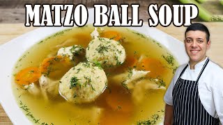 Best Matzo Ball Soup  Recipe by Lounging with Lenny [upl. by Tutankhamen]