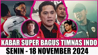 KEPUTUSAN SUPER SENSASIONAL PSSI 6 BERITA TIMNAS HARI INI 🥉 18112024 👉🏿 Kabar Timnas Indonesia🌍 [upl. by Wolcott]