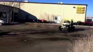 Canam maverick XDS turbo 4wd drift Things insane [upl. by Naahsar163]