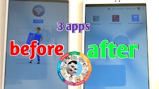 WiFi symbol problem solution 3 apps jagananna samsungtaba7lite 8thclass tab [upl. by Janenna]