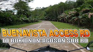 BUENAVISTA ACCESS RD TO BUKIDNON AGUSAN RD  BUENAVISTA TO LAWANLAWAN LAS NIEVES [upl. by Genevra]