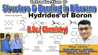 Hydrides of boron bsc 2nd year Structure of diborane Bsc chemistry Bsc chemistry 2nd year [upl. by Silenay]