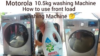 How to use Motorola 105kg washing Machinetipssupportmychannel [upl. by Cheri67]