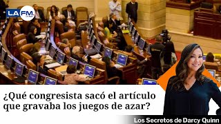 Este es el congresista que sacó el artículo que gravaba los juegos de azar [upl. by Waltner]