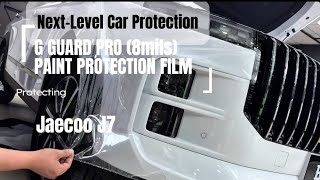 2024 Jaecoo J7 has chosen G Guard PRO 8mils Paint Protection Film for a full front protection [upl. by Lathrope]