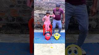 gubbare fun 😊🎈😜😂 shorts shortsfeed balloon funny viralvideo [upl. by Damicke]