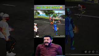 Riot FF Vs Jackson 😝 Kon Jeetega Aaj 😱  Garena free fire Max freefire shorts [upl. by Annahpos]