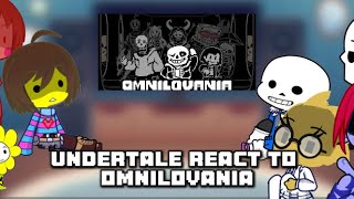 Undertale react to omnilovania [upl. by Llenral]