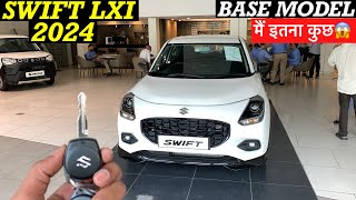 Maruti Suzuki Swift LXI 2024 ❤️  Swift base model  New 2024 Swift launched swift marutisuzuki [upl. by Bidget688]