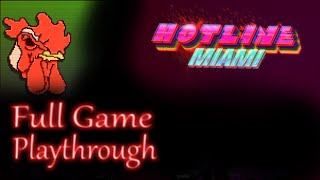 Hotline miami Full game Gameplay playthrough no commentary [upl. by Folly775]