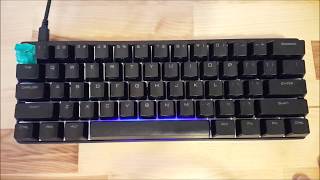 CODE 61Key WASD Keyboard  Hands on Review [upl. by Iggam]