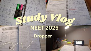 NEET aspirant🩺🏥 Dropper study vlog📚📖 physics wallah II yakeen 20 💉 neet neet2025 pw alakhpandey [upl. by Mullac251]