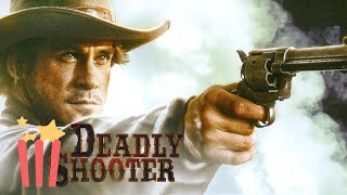 The Shooter  FULL MOVIE  1997  Western Action Gunslinger  Michael Dudikoff Randy Travis [upl. by Suoinuj635]