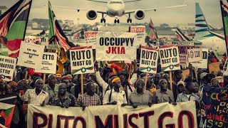 MAANDAMANO TUESDAY LIVE FROM KITENGELA AS LORRIES CARRYING POLICE SPOTTED  OCCUPY JKIA TUESDAY [upl. by Aerdua232]