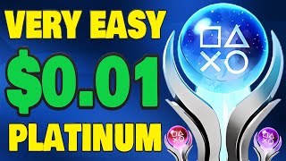 Very Easy 1 Cent Platinum Game In the Playstation Store  Cheapest Platinum Game of All Time [upl. by Ahsienot]