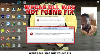 WPCAPDLL NOT FOUND fixed [upl. by Aynotel]