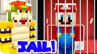 Minecraft  Super Mario Series  Mario Goes To JAIL 352 [upl. by Mcgurn]