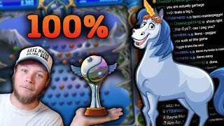 BEATING adventure mode in PEGGLE is EASY [upl. by Ingraham]