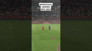 BOURIGEAUD LÉGENDE DU STADE RENNAIS 20172024 ❤️🖤 football staderennais footballshorts [upl. by Donall]