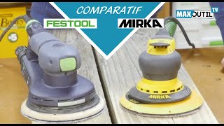 Festool ETS VS Mirka Deros [upl. by Georglana]