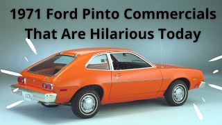 Ford Pinto Commercials From 1971 LOL [upl. by Darryl]