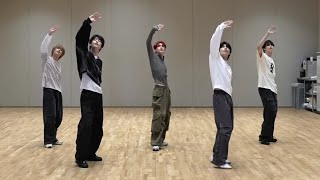 OVER THE MOON  TXT DANCE PRACTICE MIRRORED [upl. by Glaab]