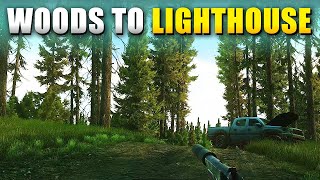 Woods to Lighthouse Transit Location in Escape From Tarkov [upl. by Naneek]