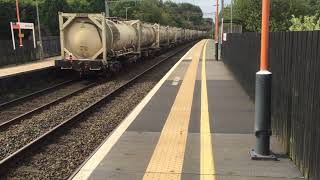 66172 working 6E11 Appleford Sidings to Milford West Sidings dbcargo class66 freighttrain [upl. by Nalyac52]