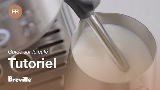 The Bambino™  Comment texturer du lait avec votre machine à espresso  Breville CAFR [upl. by Bartolomeo763]