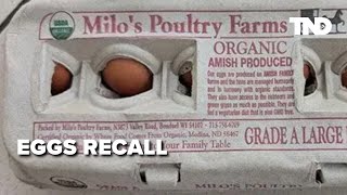 Eggs recalled due to salmonella concerns [upl. by Ecirb]