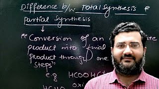 Partial Synthesis amp Total Synthesis  Class 12 Organic Chemistry  Chapter 15 organic compounds [upl. by Noskcaj]