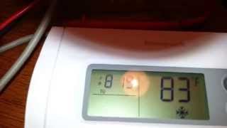 Honeywell HVAC Thermostat Controlling a 12V DC Fan [upl. by Alair]