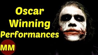 Top 10 Biggest Best Oscar Winning Performances [upl. by Ymij613]