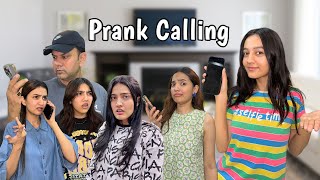 Fake calls Prank with my Family  Pakri gai  Sistrology  Rabia Faisal [upl. by Monreal]