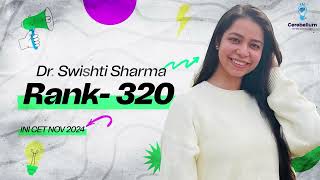 This Retro Approach Will Definitely Improve Your Rank in INI CET  Dr Swishti Sharma Rank 320 [upl. by Epolulot]