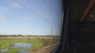 ECML on an LNER 225 101024 [upl. by Barby]