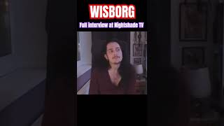 WISBORG  Full interview at Nightshade TV wisborg darkrock goth gothic wave darkwave gothrock [upl. by Oiled]