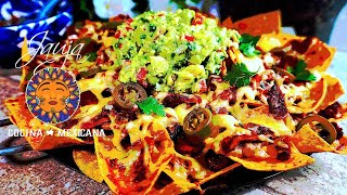 Nachos con Carne al Pastor [upl. by Hildebrandt]