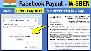 How to Fill W8BEN Form India  Including Tax Treaty Details In The Correct Way [upl. by Olodort285]